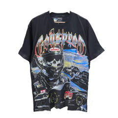 28412250 Skull Race Car Driver Print Tee 3 colors
