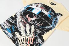 Skeleton Racer Trophy Print Washed Version Tee 2 colors 28696499