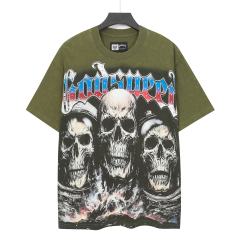 Skeleton World Tour Print Washed Version Tee 2 colors 28696496