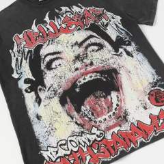 Screaming Face  Faith Star Paradise  Graphic T-shirt 2 colors 29033223