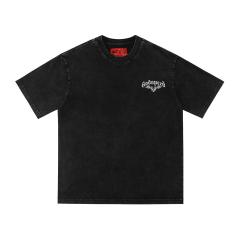 Godspeed Skull Shark Print Tee