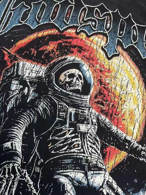 Astronaut Planet Print Washed Version Tee 3 colors 28694025