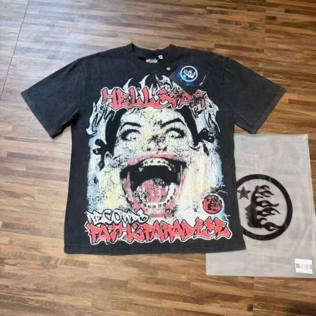Screaming Face  Faith Star Paradise  Graphic T-shirt 2 colors 29033223