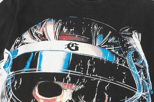 Skeleton Racer Trophy Print Washed Version Tee 2 colors 28696499