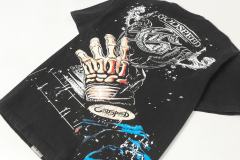 Skeleton Racer Trophy Print Washed Version Tee 2 colors 28696499