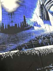 Masked Statue of Liberty Print Washed Version Tee 3 colors 28694019