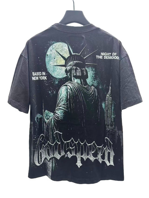Masked Statue Print Washed Version Tee 2 colors 28515266