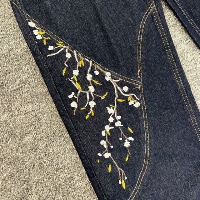 Derschutze Awakening V2 Loose Straight Ripped Denim Jeans