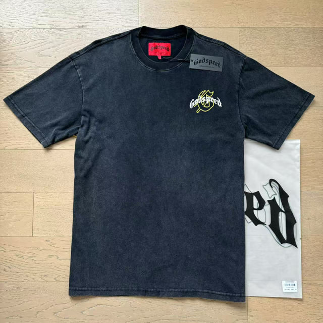 Skeleton Cowboy Falcon vintage washed short-sleeved T-shirt 29044592