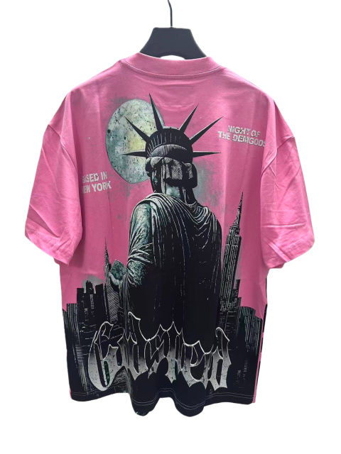 Masked Statue Print Washed Version Tee 2 colors 28515266