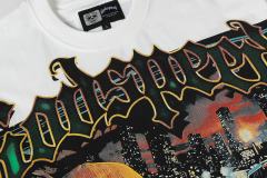 Luxury Car Skeleton Gun Print Washed Version Tee 2 colors 28696500