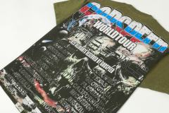 Skeleton World Tour Print Washed Version Tee 2 colors 28696496
