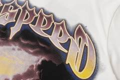 Vintage, laid-back, and free-spirited Goddess gradient letter print T-shirt 29035201