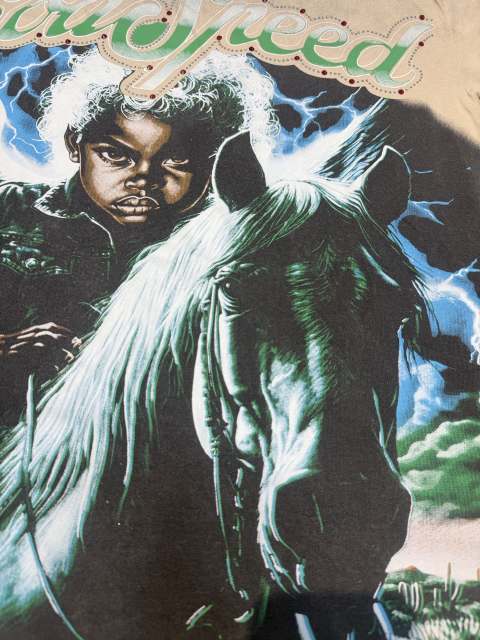 Angel riding a horse washed T-shirt 2 colors 29038264