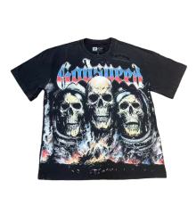 Skeleton World Tour Print Washed Version Tee 2 colors 28696496