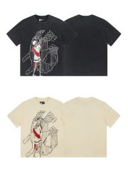 Godspeed Skull Repair Building Print Washed Version Tee 2 colors
