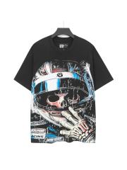 Skeleton Racer Trophy Print Washed Version Tee 2 colors 28696499