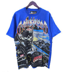 28412250 Skull Race Car Driver Print Tee 3 colors