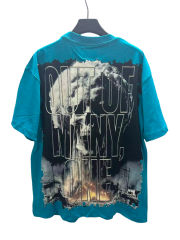 Skull Presses War Initiation Button Printed Washed Version Tee 2 colors 28499577
