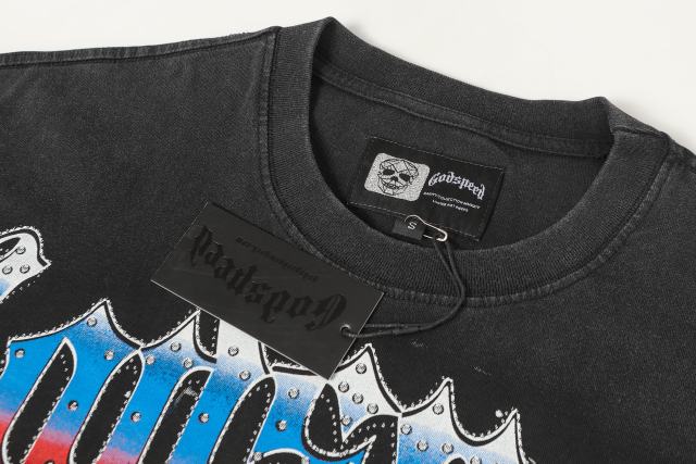 Skeleton World Tour Print Washed Version Tee 2 colors 28696496