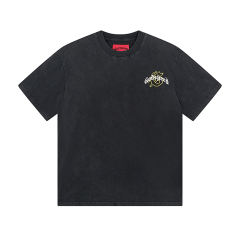 Skeleton Cowboy Falcon vintage washed short-sleeved T-shirt 29044592