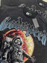Astronaut Planet Print Washed Version Tee 3 colors 28694025