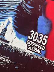 Masked Statue of Liberty Print Washed Version Tee 3 colors 28694019