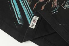 Luxury Car Skeleton Gun Print Washed Version Tee 2 colors 28696500