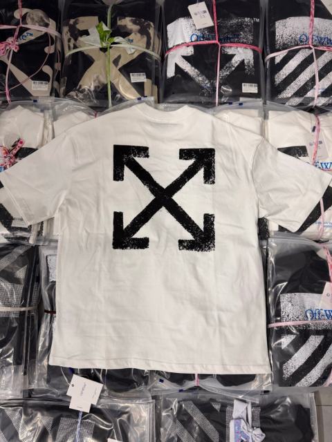 1:1 Top Quality OW Blurry Arrow Print Tee