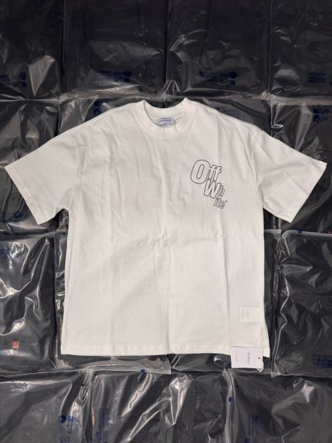 1:1 Top Quality OW Clean Arrow Print Tee
