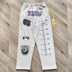 1:1 Top Quality That's A Awful Lot of Cough Syrup  Zip Up Hoodie Pants Grey