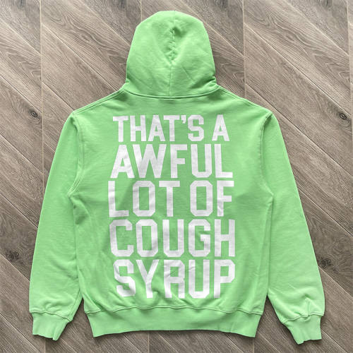 1:1 Top Quality That's A Awful Lot of Cough Syrup Basic Zip Up Hoodie