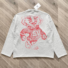 Saint Vanity Retro Printed Cotton Crew Neck Pullover