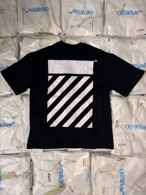 1:1 Top Quality OW Embroidery Arrow T-Shirt