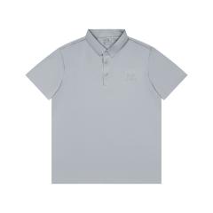 A Breathable Quick-Dry Classic Zipper Polo Shirt