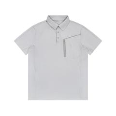 A Breathable Quick-Dry Classic Zipper Polo Shirt