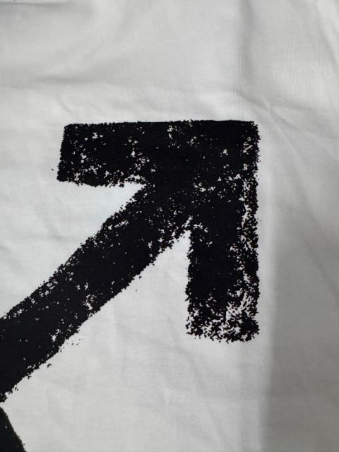 1:1 Top Quality OW Blurry Arrow Print Tee