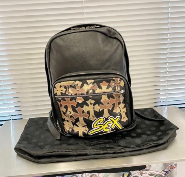 CH Leather Cross Backpack