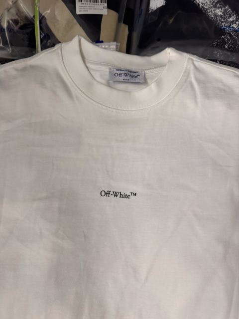 1:1 Top Quality OW Blurry Arrow Print Tee