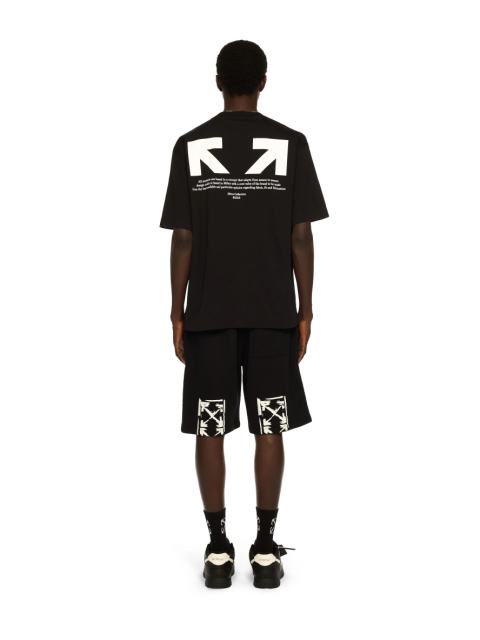 1:1 Top Quality OW Half Arrow Tee