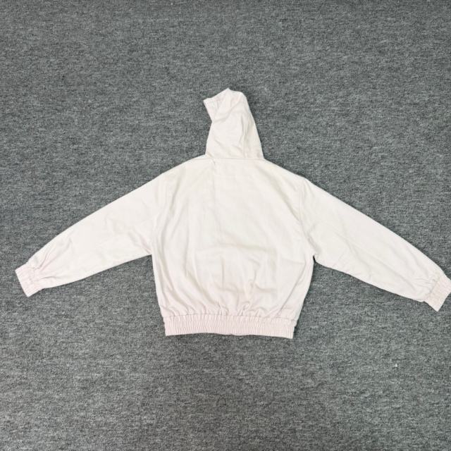 Derschutze New Cherry Blossom Embroidered Hooded Jacket