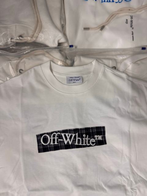 1:1 Top Quality OW Embroidery Arrow T-Shirt