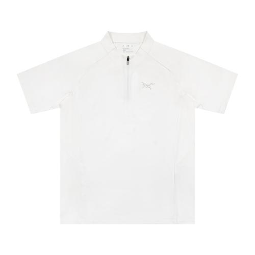 A Breathable Quick-Dry Classic Zipper Polo Shirt