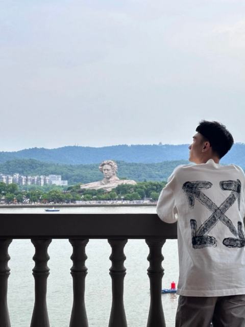 1:1 Top Quality OW Ink Wash Arrow Print T-shirt