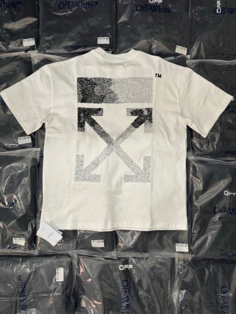 1:1 Top Quality OW Messy Embroidery Arrow T-shirt