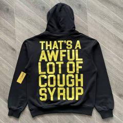 1:1 Top Quality That's A Awful Lot of Cough Syrup Basic Zip Up Hoodie
