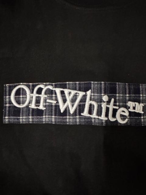 1:1 Top Quality OW Embroidery Arrow T-Shirt