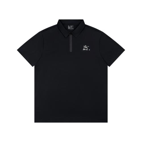 A Breathable Quick-Dry Classic Zipper Polo Shirt