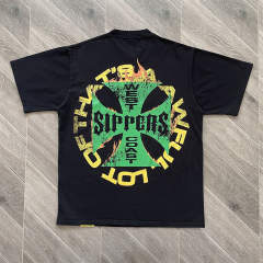 1:1 Quality That's A Awful Lot of Cough Syrup Motorcycle Print Black Tee
