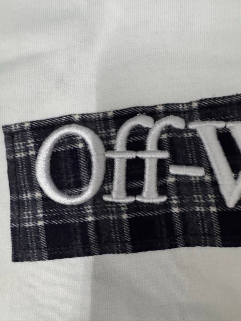 1:1 Top Quality OW Embroidery Arrow T-Shirt